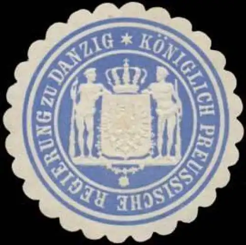 K.Pr. Regierung zu Danzig