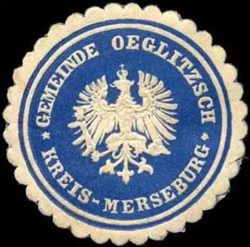 Gemeinde Oeglitzsch - Kreis - Merseburg