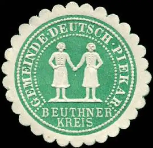 Gemeinde - Deutsch - Piekar - Beuthner Kreis