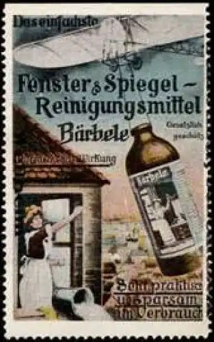 Das einfachste Fenster & Spiegel - Reinigungsmittel BÃ¤rbele