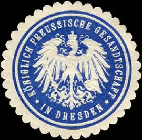 K. Pr. Gesandtschaft in Dresden