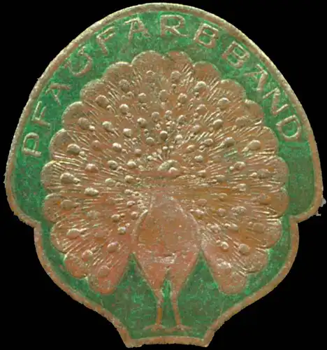 Pfaufarbband