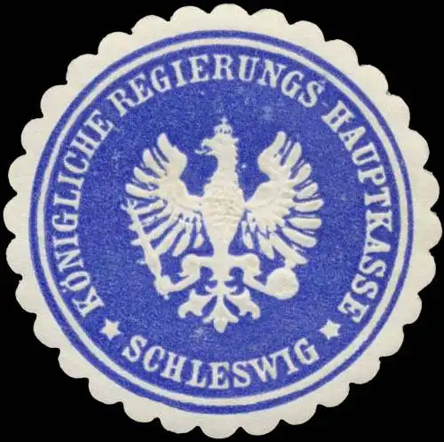 K. Regierungs Hauptkasse Schleswig