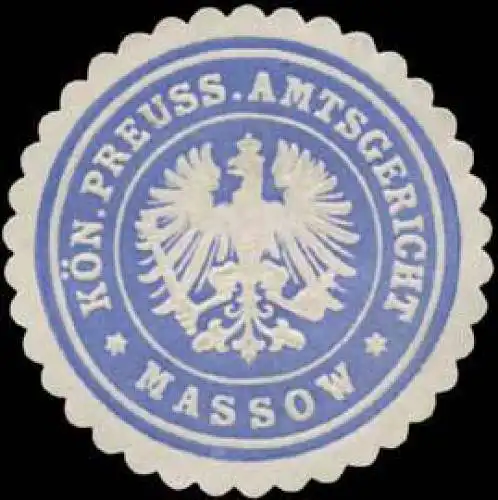 K.Pr. Amtsgericht Massow/Pommern