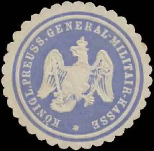 K.Pr. General-Militair-Kassee