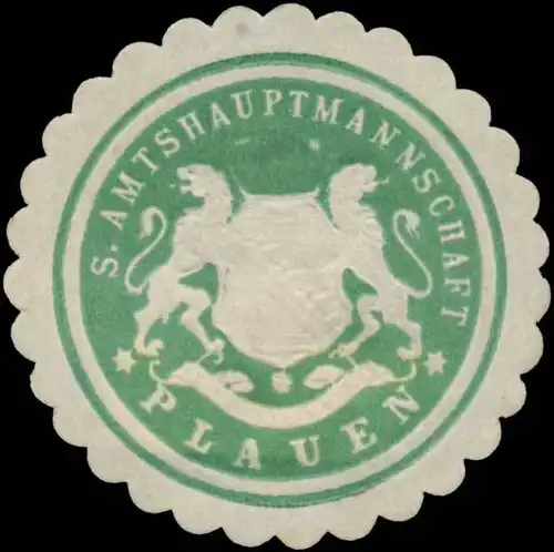 S. Amtshauptmannschaft Plauen