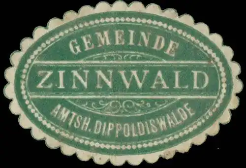 Gemeinde Zinnwald Amtsh. Dippoldiswalde