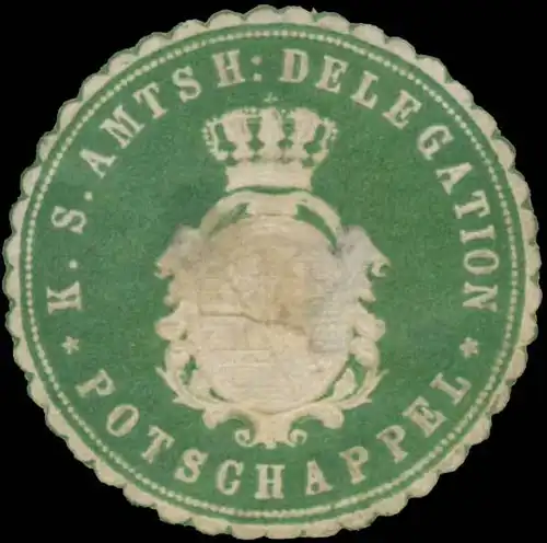 K.S. Amtshauptmannschaft Delegation Potschappel