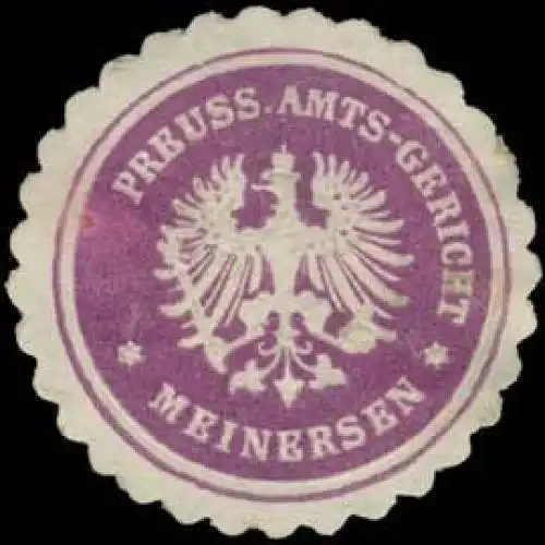 Pr. Amts-Gericht Meinersen