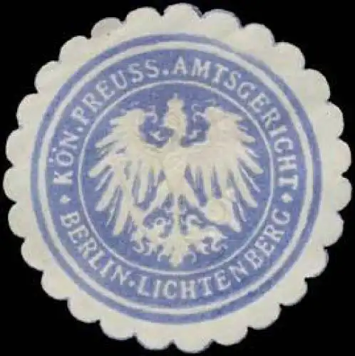 K.Pr. Amtsgericht Berlin-Lichtenberg