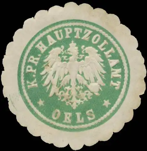 K. Pr. Hauptzollamt Oels/Schlesien