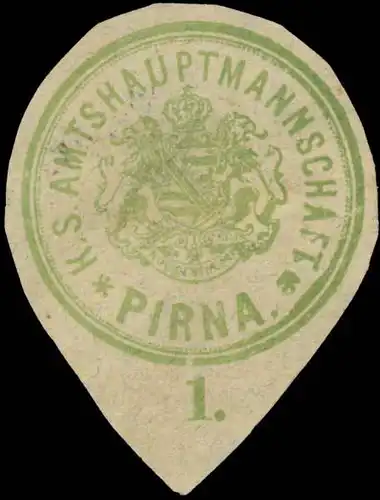 K.S. Amtshauptmannschaft Pirna 1