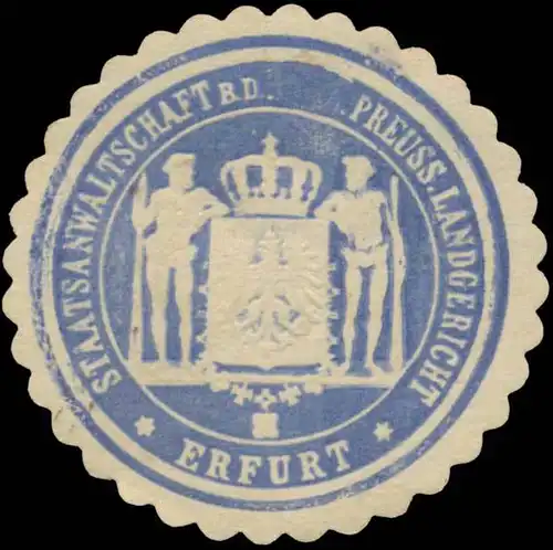 Staatsanwaltschaft b.d. Pr. Landgericht Erfurt