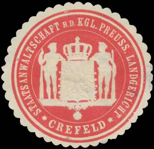 Staatsanwaltschaft b.d. K. Pr. Landgericht Krefeld