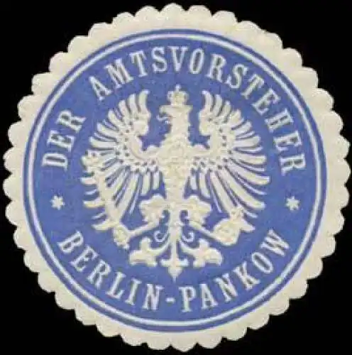 Der Amtsvorsteher Berlin-Pankow