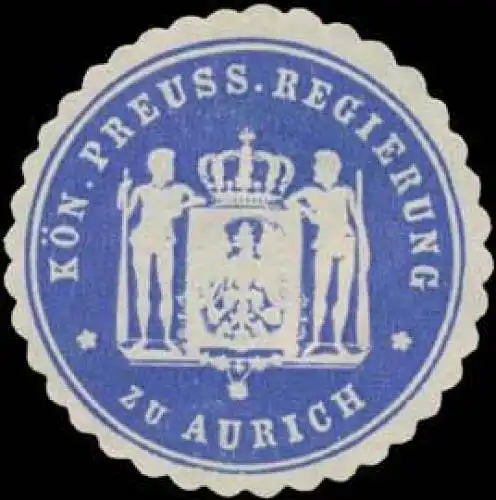 K.Pr. Regierung zu Aurich