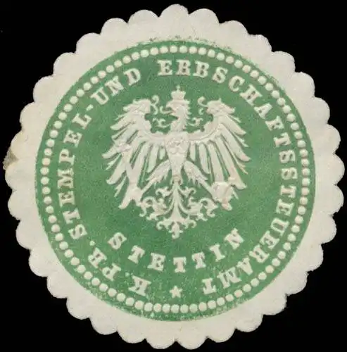 K.Pr. Stempel- und Erbschaftssteueramt Stettin