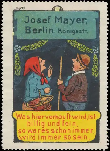 Was hier verkauft wird, ist billig und fein