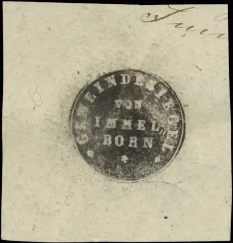 Gemeindesiegel von Immelborn