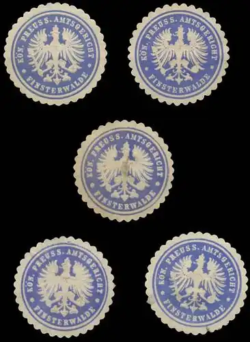 Finsterwalde Sammlung Siegelmarken