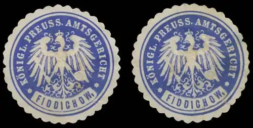 Fiddichow Sammlung Siegelmarken