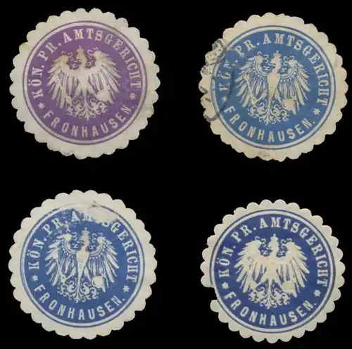 Fronhausen Sammlung Siegelmarken