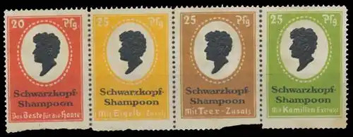 Schwarzkopf Shampoon Friseur Sammlung Reklamemarken