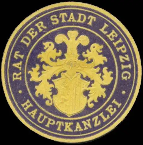 Hauptkanzlei Rat der Stadt Leipzig