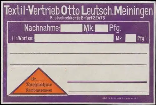 Textil-Vertrieb Otto Leutsch