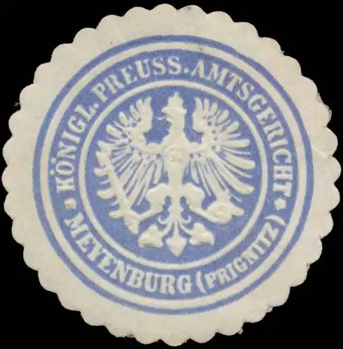 K.Pr. Amtsgericht Meyenburg (Prignitz)