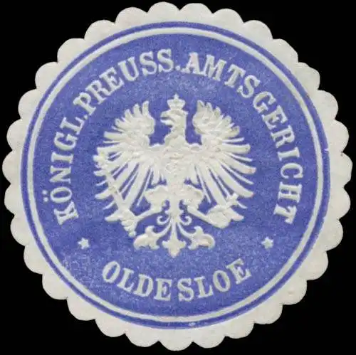 K.Pr. Amtsgericht Oldesloe