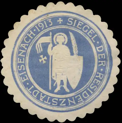Siegel der Residenzstadt Eisenach