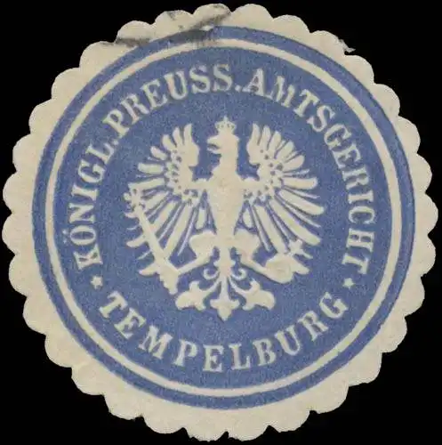 K.Pr. Amtsgericht Tempelburg