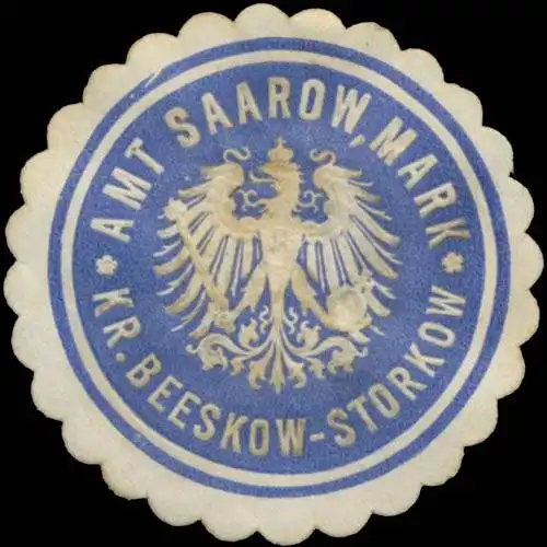Amt Saarow/Mark Kreis Beeskow-Storkow