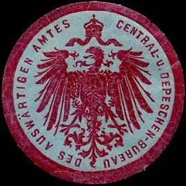 Central- und Depeschen-Bureau des AuswÃ¤rtigen Amtes