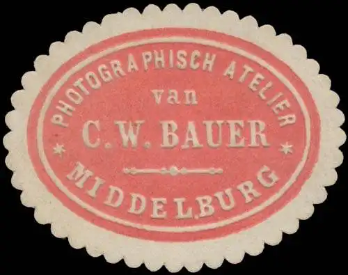 Photographisch Atelier van C.W. Bauer