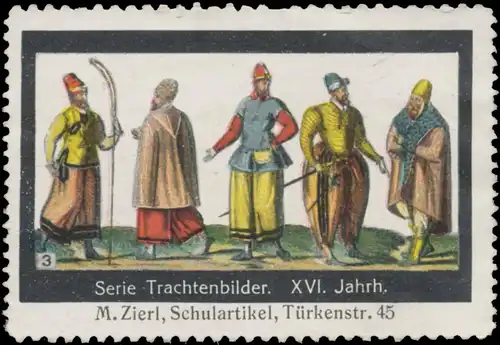 Tracht XVI. Jahrhundert Bild 3