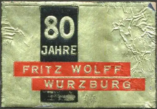 80 Jahre Fritz Wolff