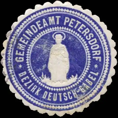 Gemeindeamt Petersdorf Bezirk Deutsch-Gabel