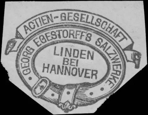 Georg Egestorffs Salzwerke Linden bei Hannover