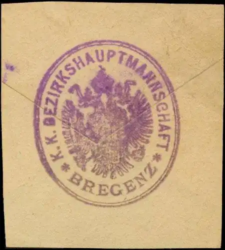 K.K. Bezirkshauptmannschaft Bregenz