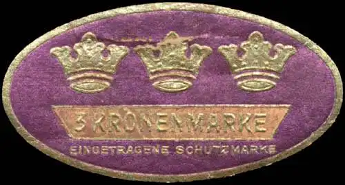 3 Kronenmarke