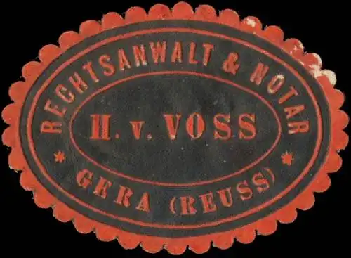 H. von Voss Rechtsanwalt & Notar Gera (Reuss)