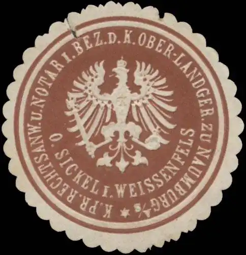 O. Sickel K.Pr. Rechtsanwalt und Notar WeiÃenfels