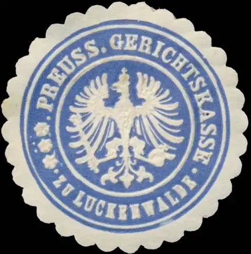 Pr. Gerichtskasse zu Luckenwalde