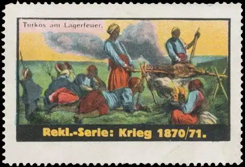 Turkos am Lagerfeuer