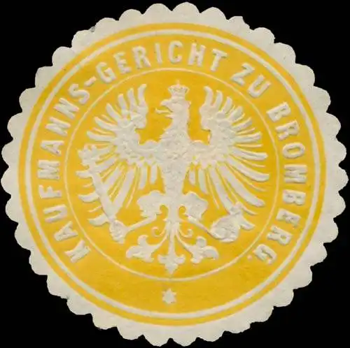 Kaufmannsgericht zu Bromberg