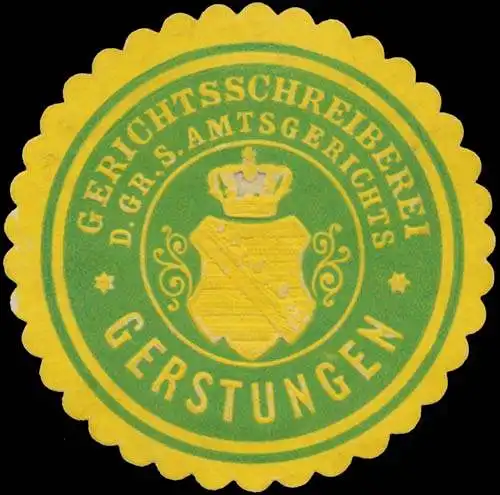 Gerichtsschreiber d. Gr. S. Amtsgerichts Gerstungen