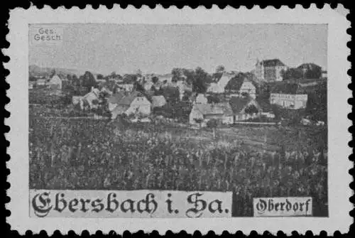 Oberdorf Ebersbach in Sachsen