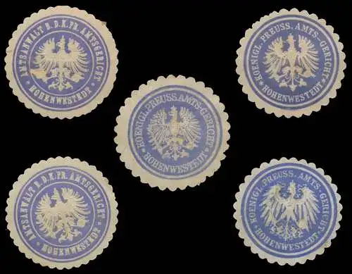 Hohenwestedt Sammlung Siegelmarken